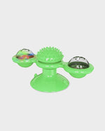 Green Rotatable Pet Massage Toy