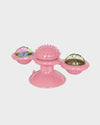 Pink Rotatable Pet Massage Toy