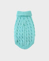 Blue Knitted Pet Sweater