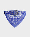 Blue Pet Bandana Collar